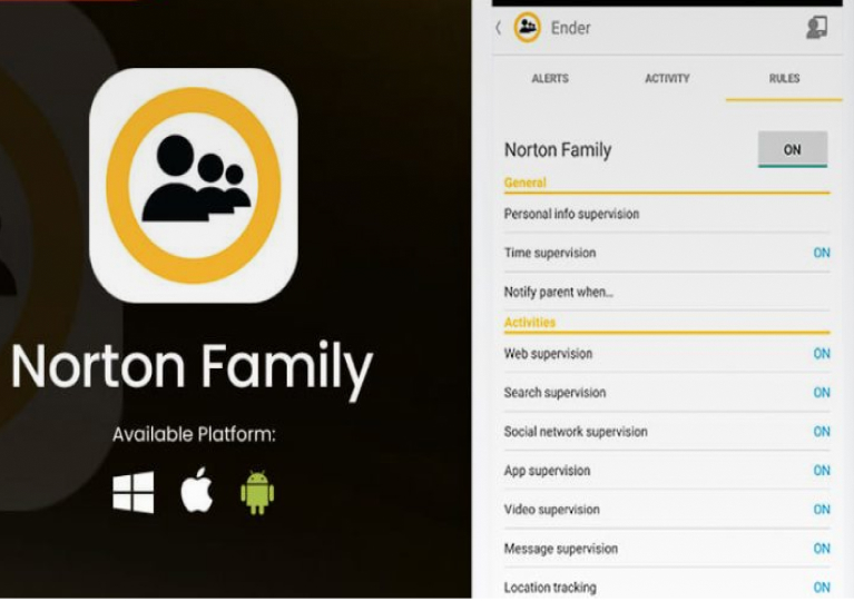 Norton Family parental control